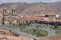 0067 Namesti Plaza de Armas v Cusco s kostelem La Compania
